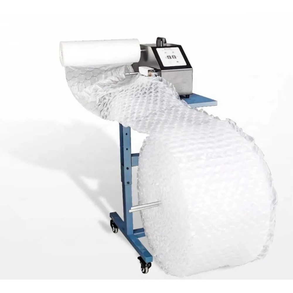 Air Bubble Wrap Roll Packaging - Máquina Infladora de Plástico de Burbujas