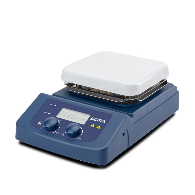 Lab Magnetic Stirrer Hot Plate - 380 ° Placa Calefactora con Agitador