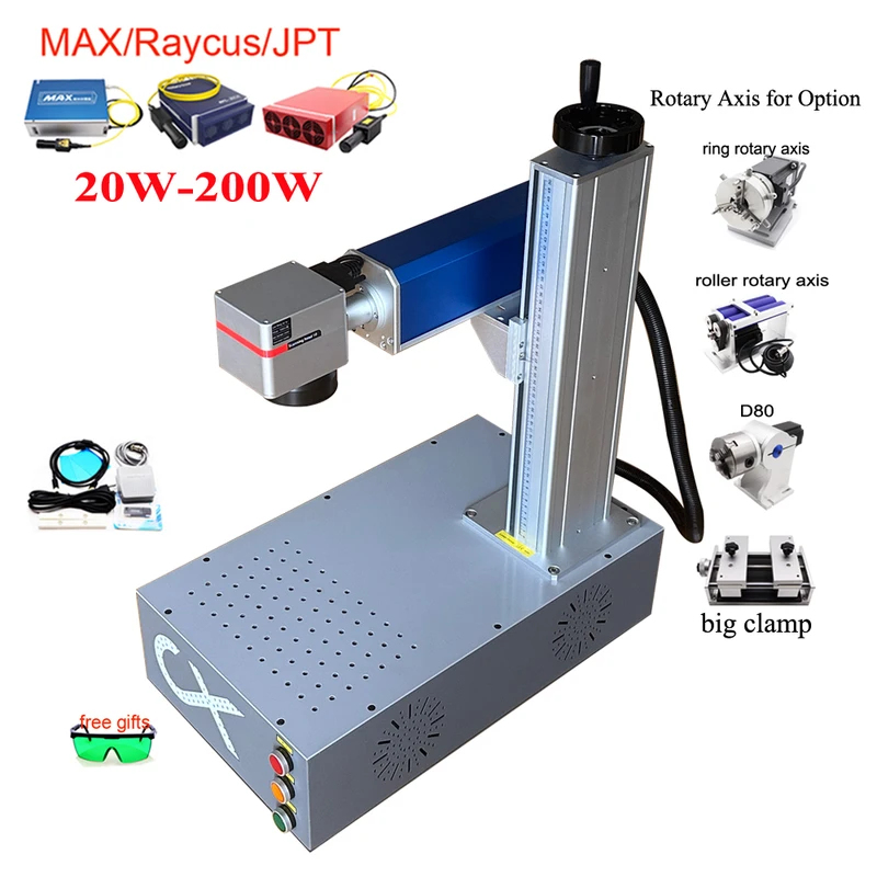 Fiber Laser Marking Machine 30W - Máquina de Fibra Óptica Ezcad con