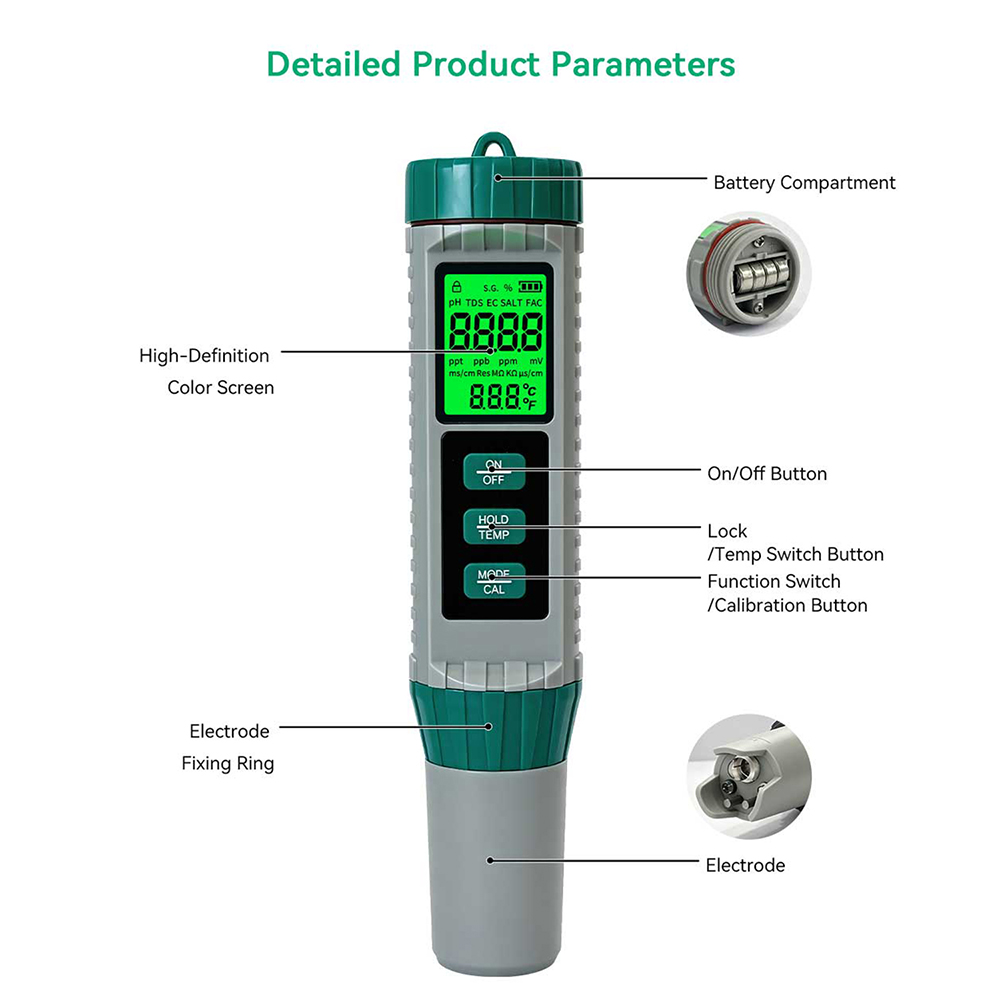 MF-X101: lápiz medidor de agua - Ph Meter Digital Water Tester reseña y precio