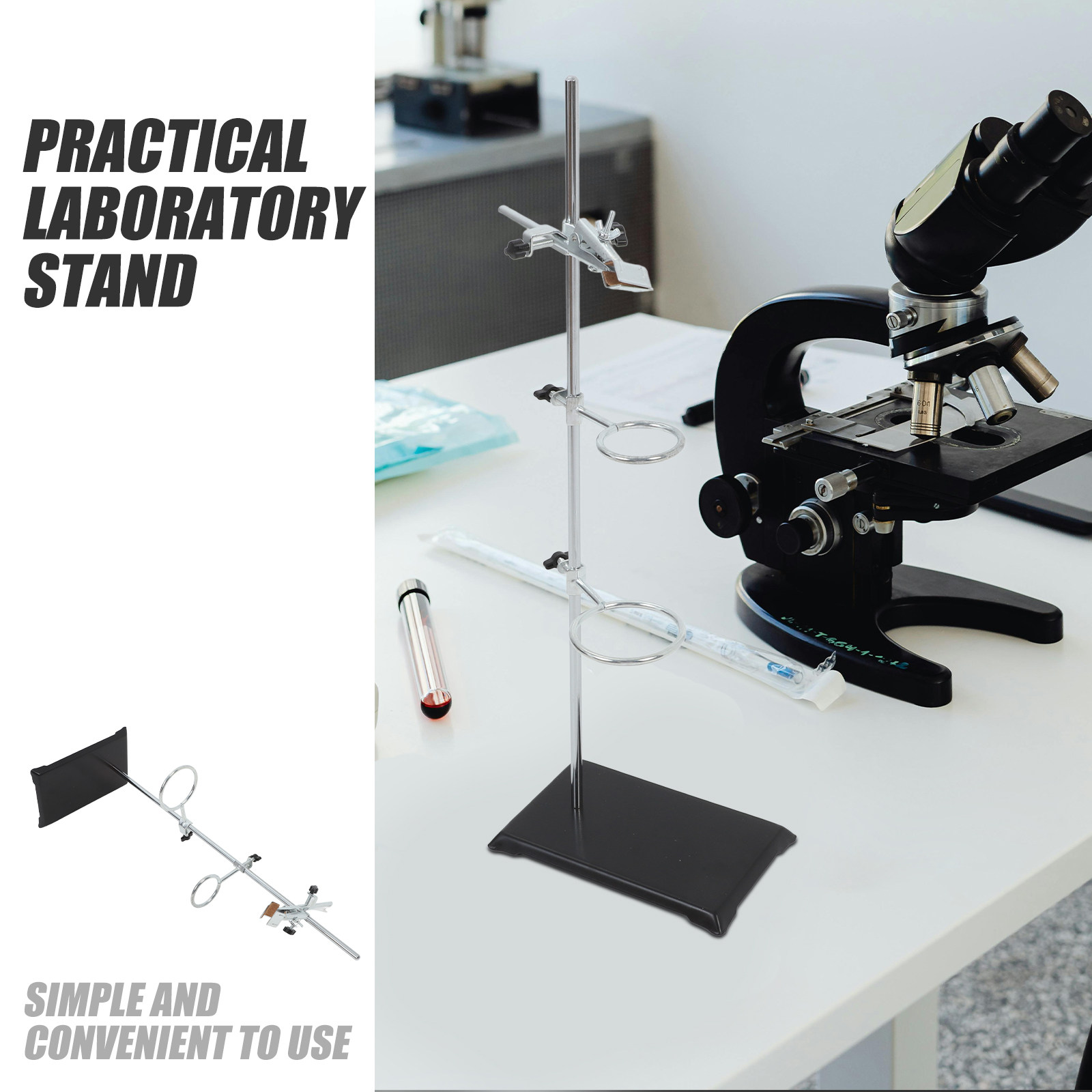 Soporte de anillo para laborat - Lab Equipment reseña y precio