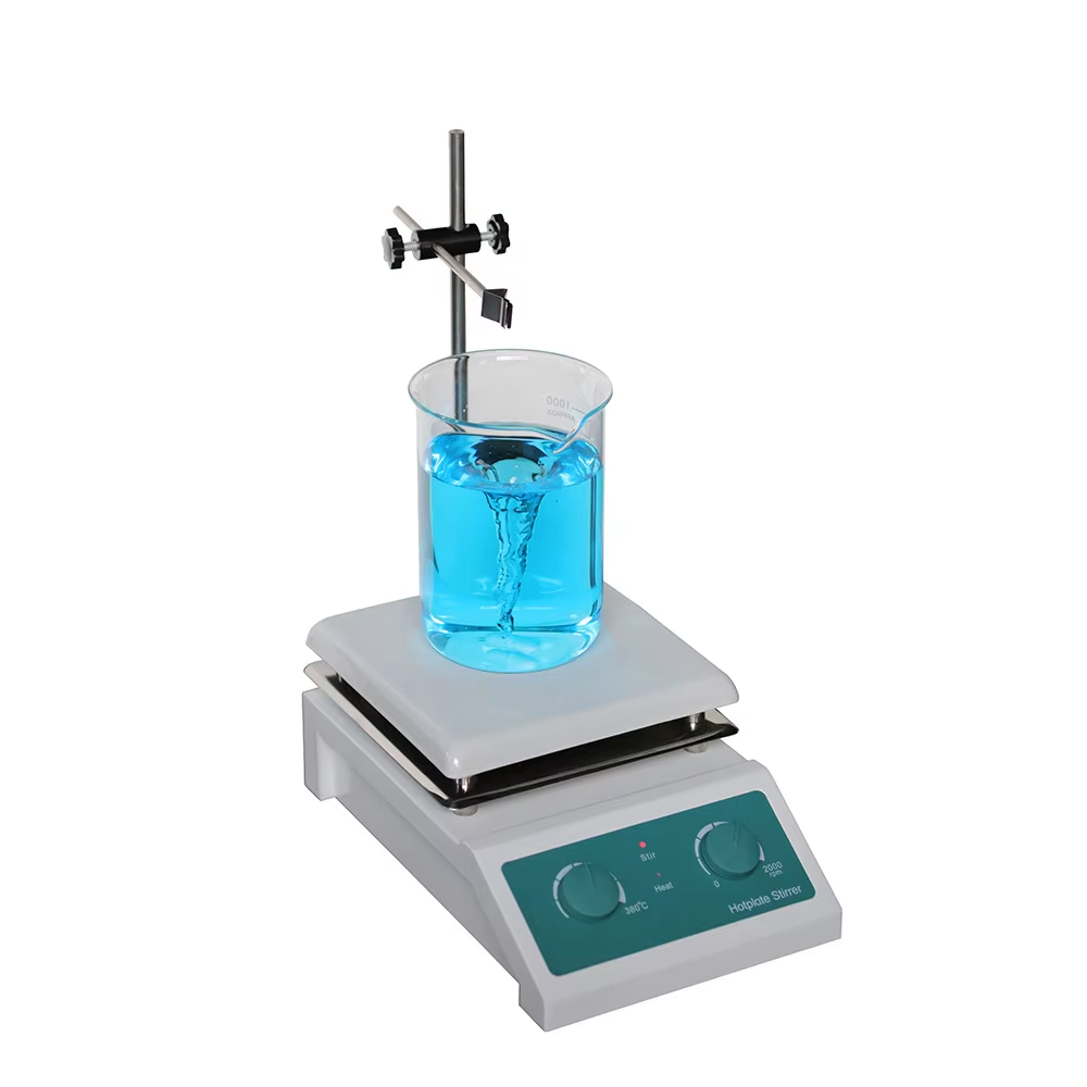 Placa calefactora de cerámica  - Lab Magnetic Stirrer Hot Plate reseña y precio