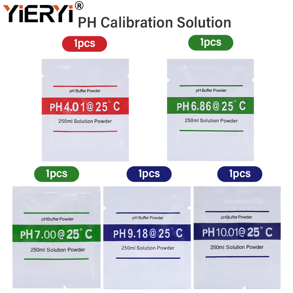 Yieryi - Juego de polvo de cal - Ph Meter Digital Water Tester reseña y precio