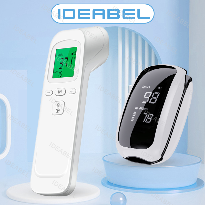 Termómetro Digital para frente - Pulse Oximeter Fingertip Rechargeable reseña y precio
