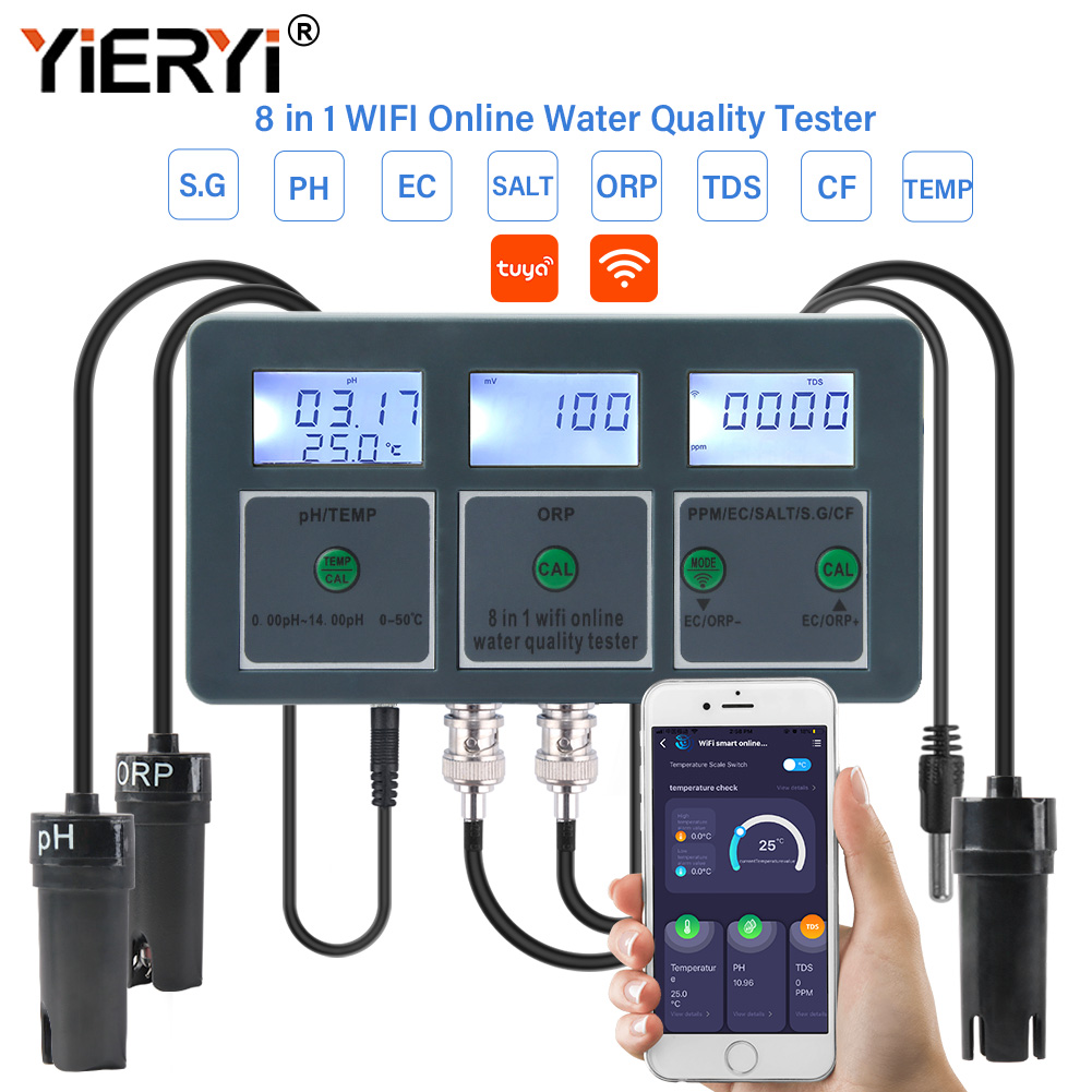 Monitor de Calidad del Agua pa - Ph Meter Digital Water Tester reseña y precio